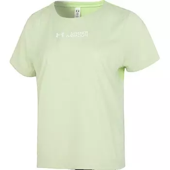 Футболка женская зеленая Under Armour