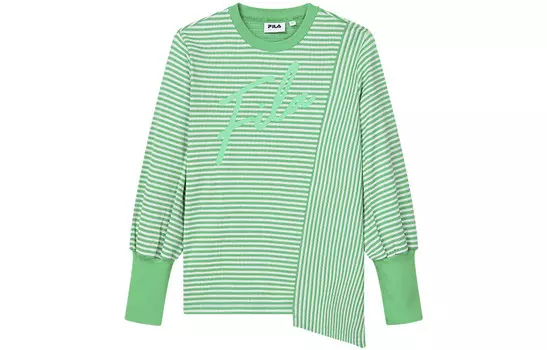 Футболка женская зеленая Vine Green Fila