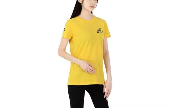 Футболка женская желтая Under Armour