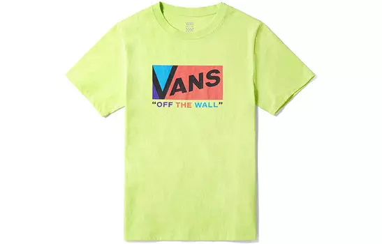 Футболка женская желтая Vans