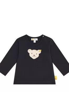 Футболка жесткая классика Steiff, черный