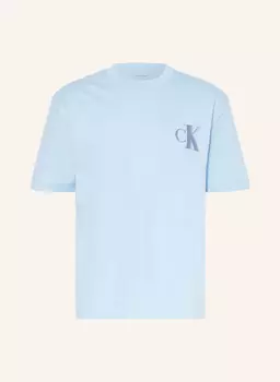 Футболка жирная Calvin Klein Jeans, голубой