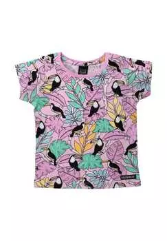 Футболка животное Villervalla, розовый