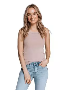 Футболка ZHRILL Zhrill Damen Top ARIA, коричневый