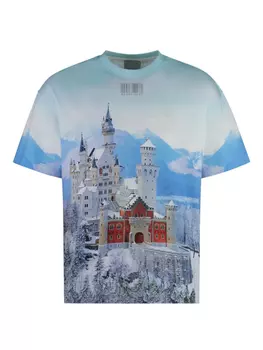 Футболка зимняя Нойшванштайн VETEMENTS, синий