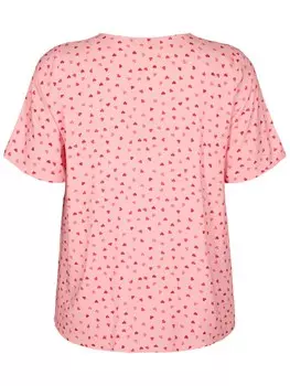 Футболка Zizzi, светло-розовый