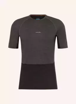 Футболка zoneknit merino blend energy wind с шерстью мериноса Icebreaker, черный