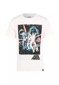 Футболка Звездные войны классика новая надежда с крутым принтом Звездные войны Re:Covered, белый