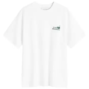 Футболка «Звуки из гор» Caf Mountain, белый