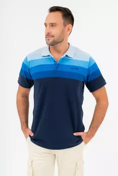 Футболкас воротником Budmil, цвет s.kk cskos