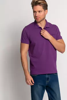 Футболкас воротником Budmil, фиолетовый