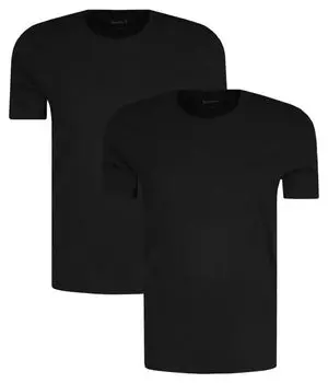 Футболки 2 шт 2р комфорт Relaxed fit Boss Bodywear, черный