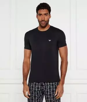 Футболки 2 шт. Regular fit Emporio Armani, черный