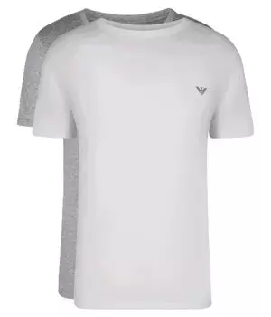 Футболки 2 шт. Regular fit Emporio Armani, белый