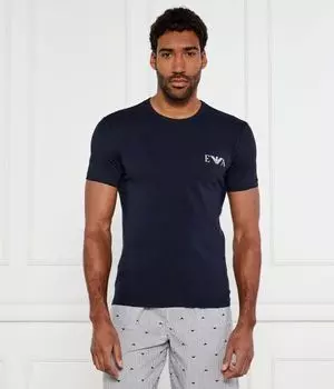 Футболки 2 шт. Slim fit Emporio Armani, синий