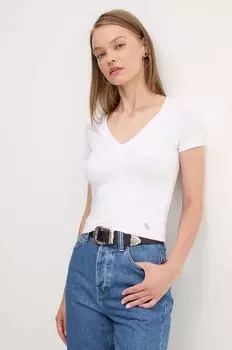 Футболки Abercrombie & Fitch, белый