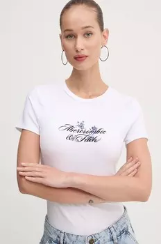 Футболки Abercrombie & Fitch, белый