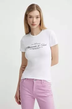 Футболки Abercrombie & Fitch, бежевый
