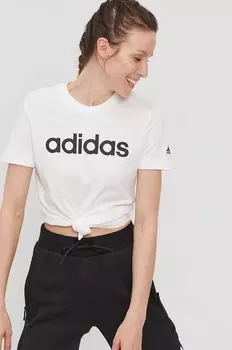 Футболки adidas, белый