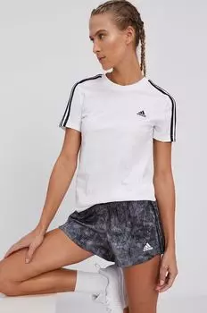 Футболки adidas, белый
