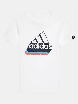 Футболки Adidas, белый