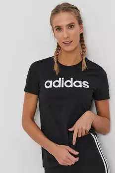 Футболки adidas, черный
