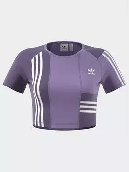 Футболки Adidas, фиолетовый
