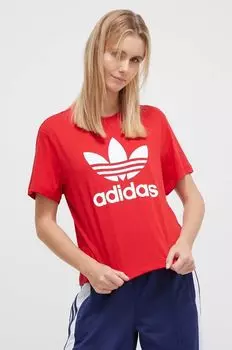 Футболки adidas Originals, красный