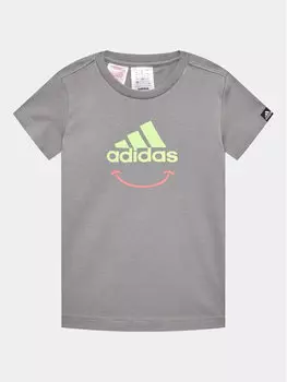 Футболки Adidas, серый