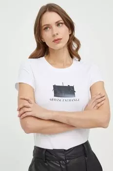Футболки Armani Exchange, белый