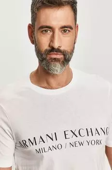 Футболки Armani Exchange, белый