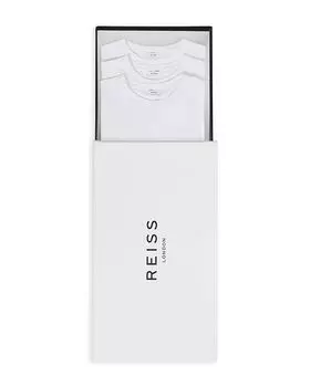 Футболки Bless с круглым вырезом, упаковка из 3 шт. REISS, цвет White