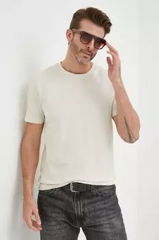 Футболки Boss, бежевый