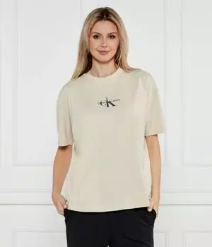 Футболки Boyfriend fit Calvin Klein Jeans, желтый