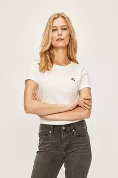 Футболки Calvin Klein Jeans, белый