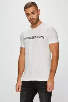 Футболки Calvin Klein Jeans, белый