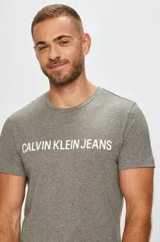Футболки Calvin Klein Jeans, серый