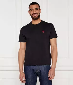 Футболки Classic fit Ami Paris, черный