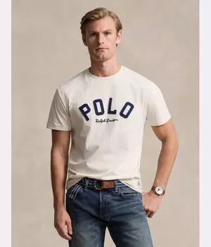 Футболки Classic fit Polo Ralph Lauren, экрю