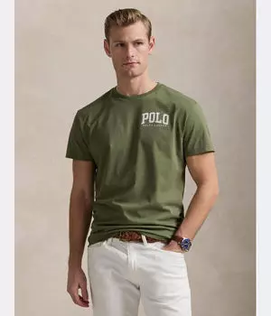 Футболки Classic fit Polo Ralph Lauren, зеленый