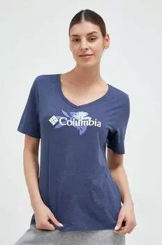 Футболки Columbia, синий