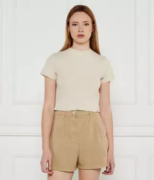 Футболки Cropped fit Calvin Klein Jeans, желтый