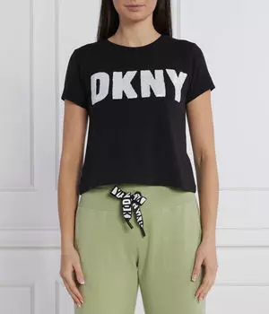 Футболки Cropped fit Dkny, черный