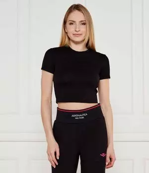 Футболки Cropped fit Ea7, черный