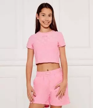 Футболки Cropped fit Guess Active, розовый