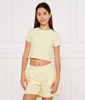 Футболки Cropped fit Guess Active, желтый