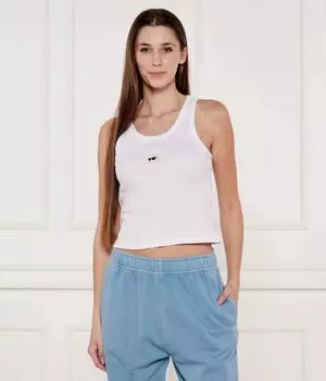 Футболки Cropped fit Karl Lagerfeld, белый