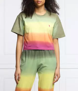 Футболки Cropped fit Polo Ralph Lauren, мультиколор