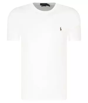 Футболки Custom slim fit Polo Ralph Lauren, белый