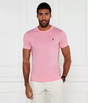 Футболки Custom slim fit Polo Ralph Lauren, розовый